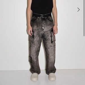 Won Hundred Black Pepper Santiago Cargo Jeans